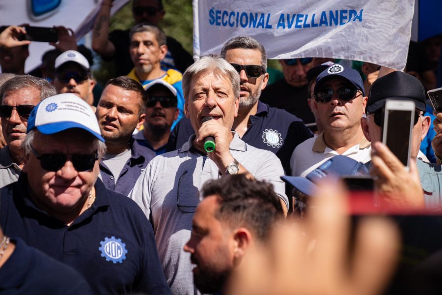 Masiva marcha metalúrgica en Campana: “Rocca tiene la suma del poder público porque es parte del gobierno”